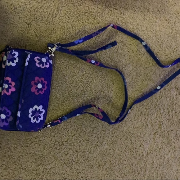 Purple Vera wallet/wristlet/tiny purse - Picture 1 of 8